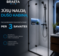 Jūsų nauja DUŠO KABINA per 3 SAVAITES